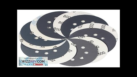 5 inch Wet Dry Sanding Discs Hook & Loop 60 pcs 400 Review