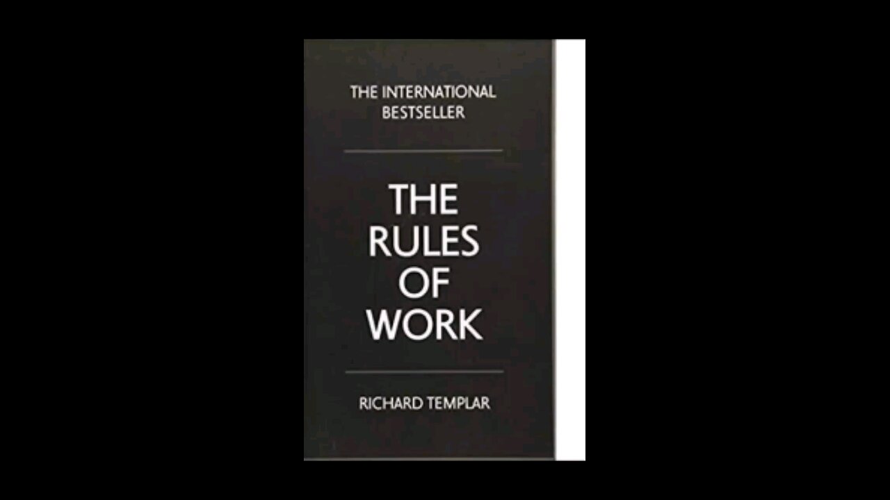 8 Rules to Win at Work 💼 | The Rules of Work by Richard Templar l 💡 Master