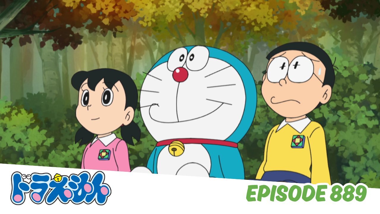 Doraemon Tập 889 - Con quay xua đuổi người & Người giàu hơn Suneo xuất hiện