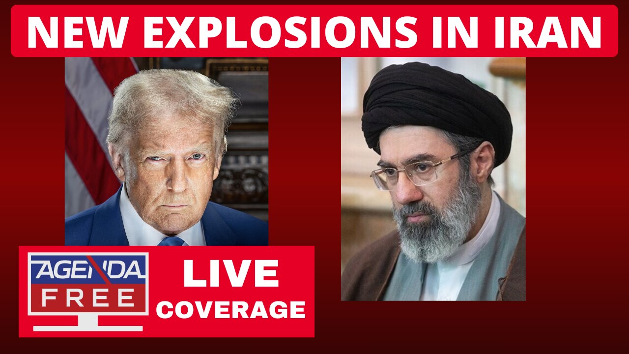 New Explosions in Iran - LIVE Breaking News War Coverage