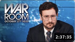 10 17 25 WAR ROOM Harrison Smith Soros Caught Funding Violent Anti-Trump “No Kings” Protests