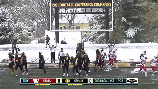 November 12, 2022 - The 128th Monon Bell Classic : Wabash at DePauw (Complete)
