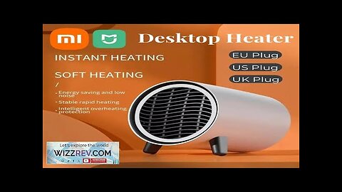 Xiaomi 1200W Electric Heater Portable Desktop Fan Heater Heating Warm Air Blower Review