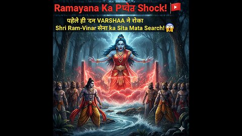 Ramayana Ka Pehla Shock! 🚩 पहले ही दिन VARSHAA ने रोका Shri Ram-Vanara Sena ka Sita Mata Search! 😱