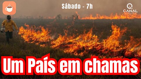 Queimadas recordes em 24: culpa de Bolsonaro!