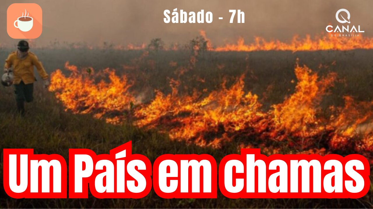 Queimadas recordes em 24: culpa de Bolsonaro!