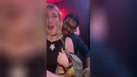 Indian Cultural Enricher Gets Very Sexual Assaulty With This Aussie Babe At The Club