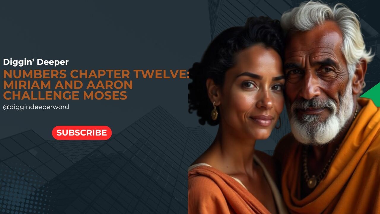 Numbers Chapter 12 Bible Study: Miriam and Aaron Challenge Moses