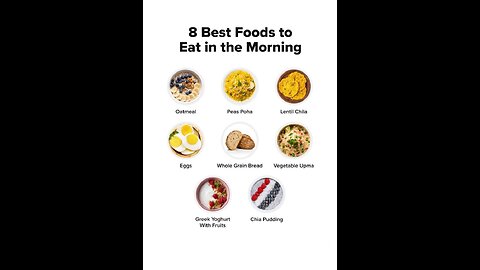 8 best foods to eat in the morning