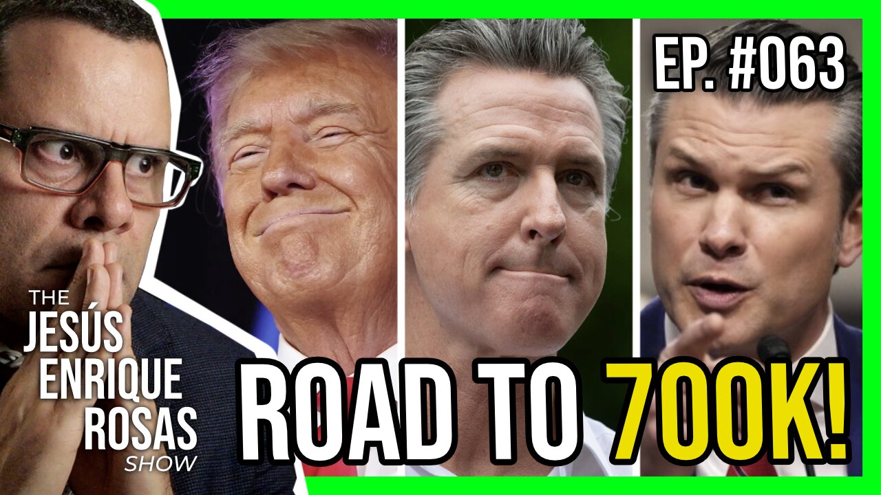 Ep. 63: Road to 700K! Hegseth SOARS, Trump UNSTOPPABLE, Newsom's NARCISSISM and MOAR!