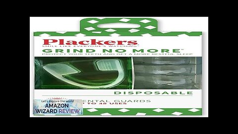 Plackers Grind No More Night Guard Nighttime Protection for Teeth BPA Free Review