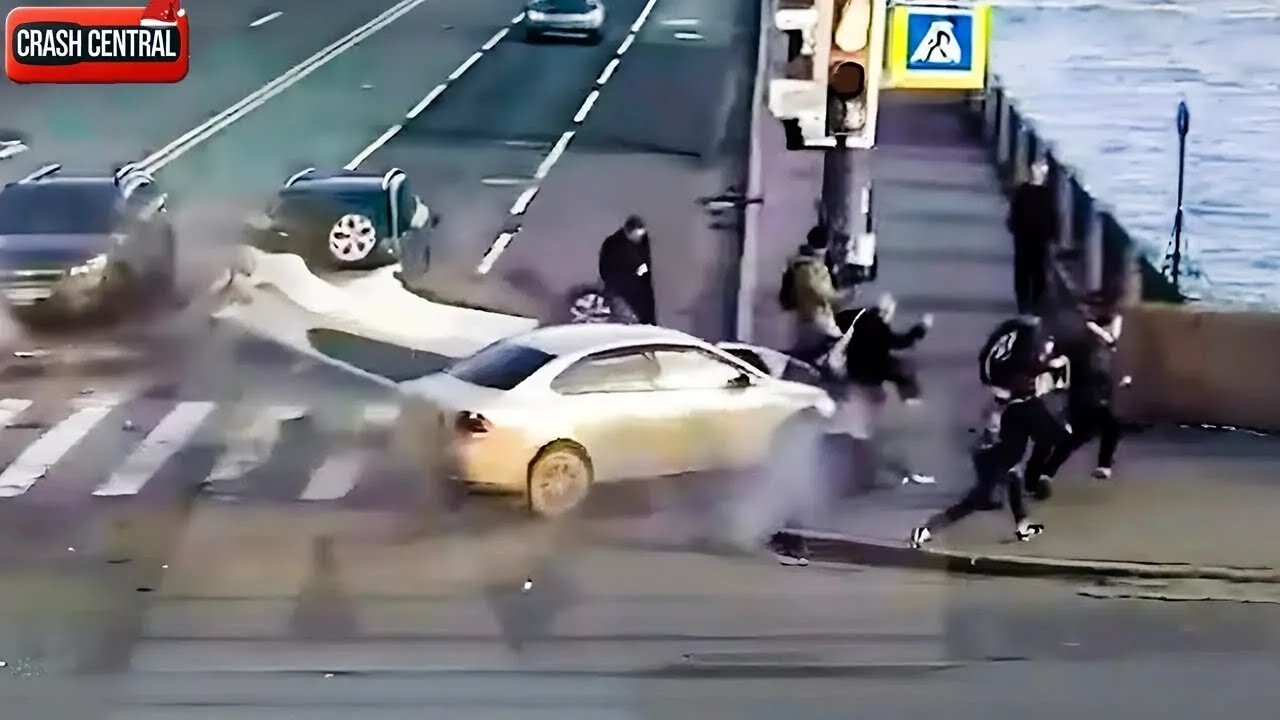 75 Shocking Car Crash Moments 2024: Unbelievable Idiots in Cars Caught on Camera