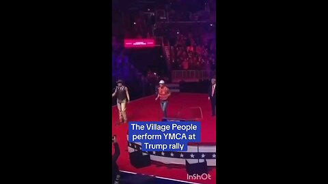 the village people perform YMCA at the village people perform YMCA Trump