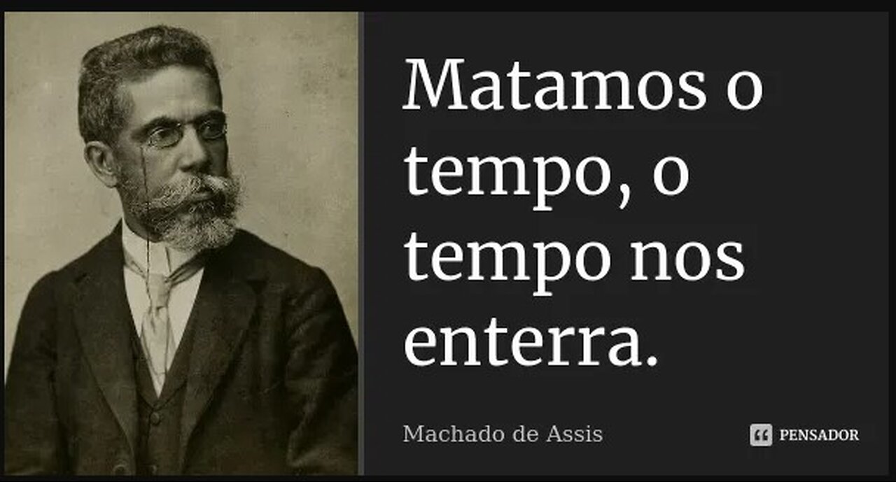 Existimos só pra matar o tempo, enquanto o tempo nos mata aos poucos!