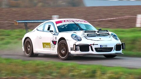 PORSCHE 911 997 GT3 RALLY COMPILATION - PURE SOUNDS!! Drifts, Accelerations, REV Limiter, ...