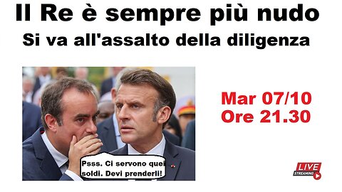 Il Re è sempre più nudo - Si va all'assalto della diligenza
