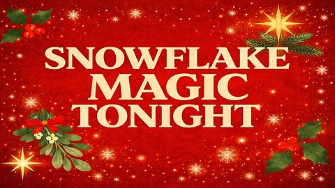 Senoj - Snowflake Magic Tonight (Official Music Video)