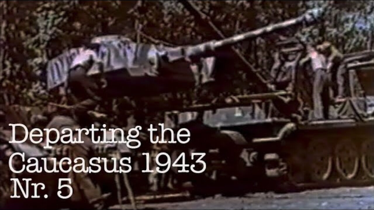 Departing the Caucasus 1943 Nr 5 war diary - Retreat to Crimea - Taman Peninsula - Kertsch Straight