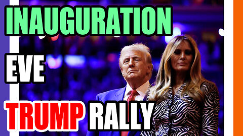 🔴LIVE: Trump's Inauguration Eve Rally 🟠⚪🟣