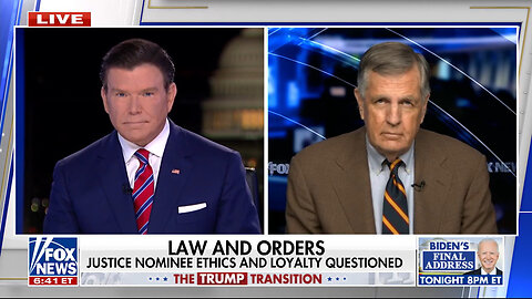 Brit Hume: Biden Trying To 'Redeem His Standing,' But Americans Have 'Lost Confidence' In Him