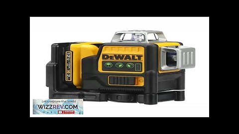 Dewalt DW089LG Sides*360 Degree Vertical 12V Lithium Battery 12 Lines Laser Level Review