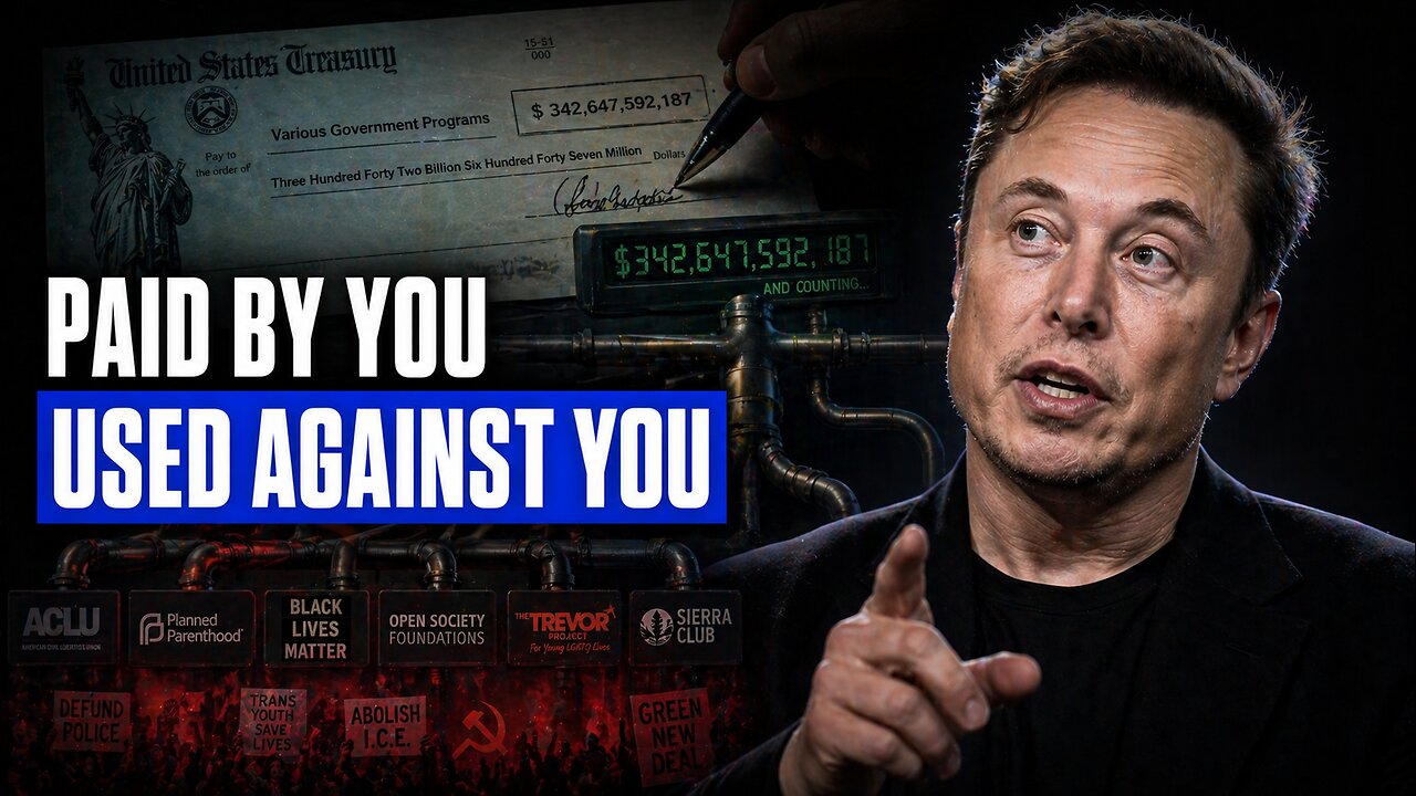 Elon Musk: Your Tax Dollars FUND Things That Hate You