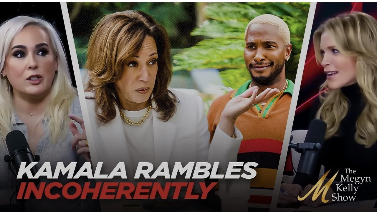 Kamala Rambles Incoherently About Babies and Tries To Sell Book to Protesters