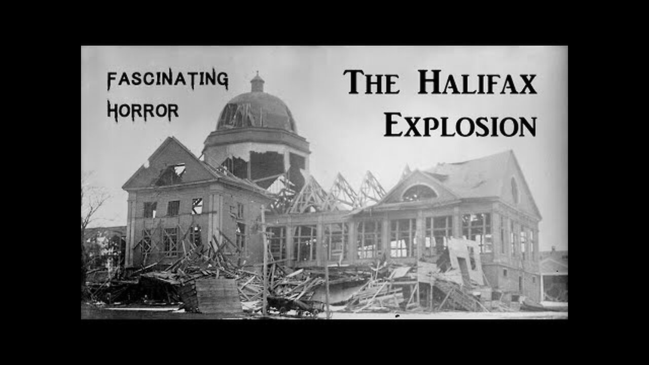 EXPLOSION HALIFAX NOVA SCOTIA toronto vancouver trudeau germany war alex stew nino sgt x22 polly ai