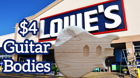 Super Cheap Diy Guitar Bodies