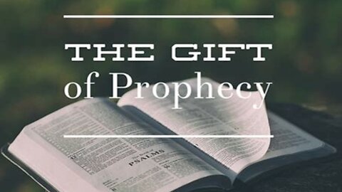 Be Careful And Humble When Sharing Your Gift Of Prophecy With Others