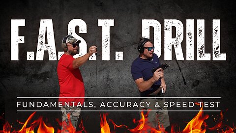Concealed Carry Duel: 2 Friends Test Pistol Skills Against the FAST Drill!