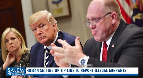 Tom Homan Setting Up Tip Line To Report Illegal Migrants, Help With Mass Deportation Plan