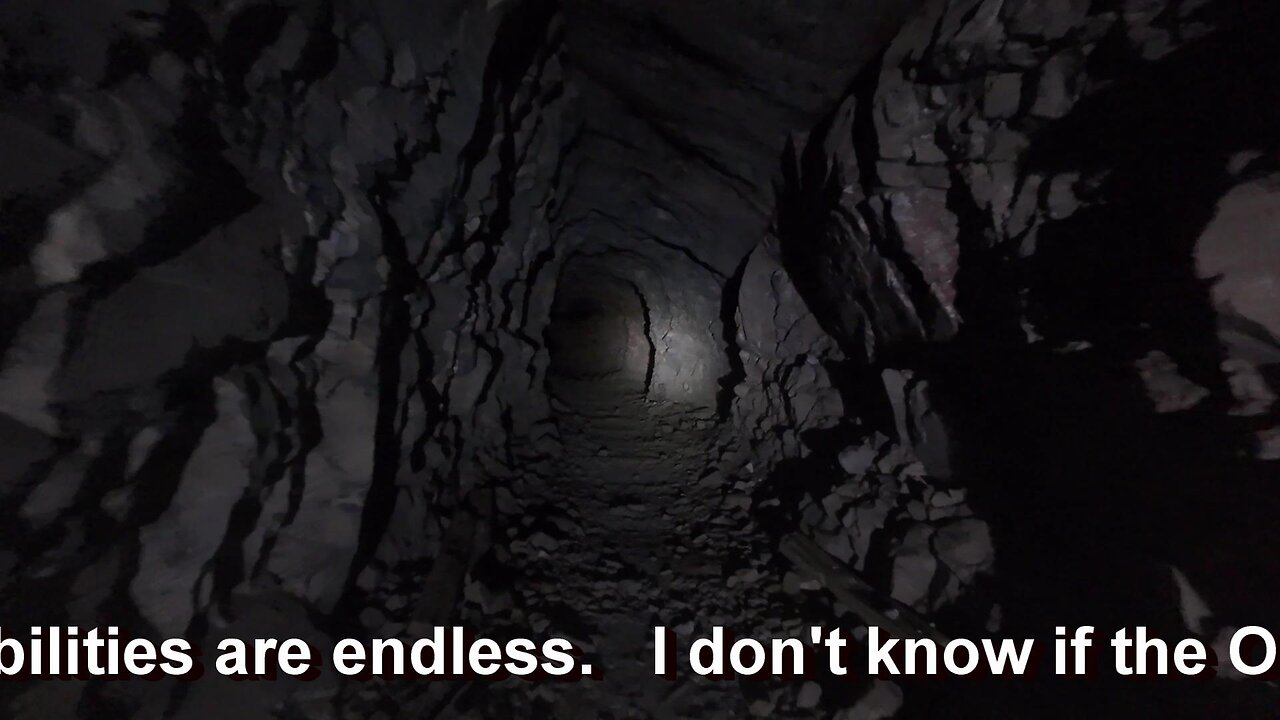 Drone in a Mine shaft