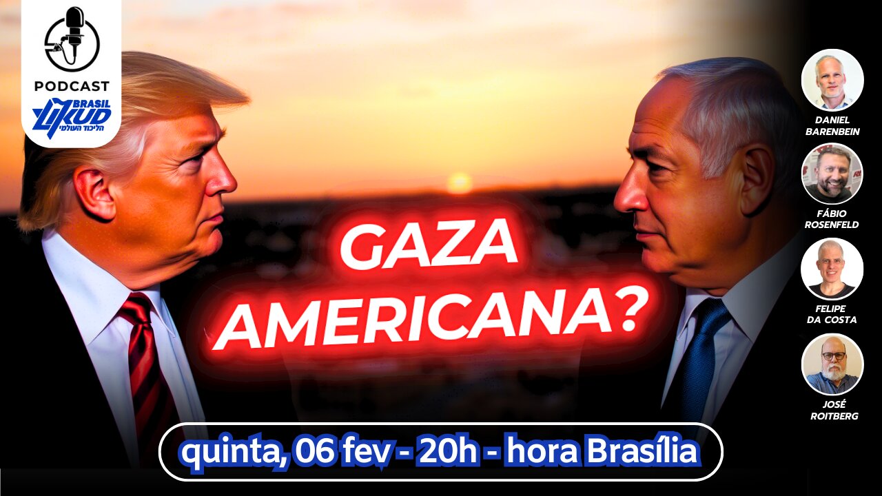 Solução Trump: Israel livre do rio ao mar? Gaza americana?