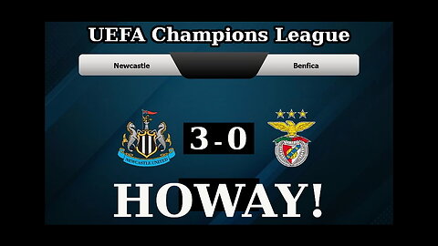 Newcastle United vs. Benfica (Extended Highlights)