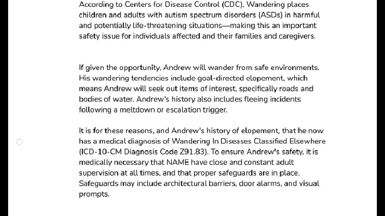 "NAME" (January 2025)