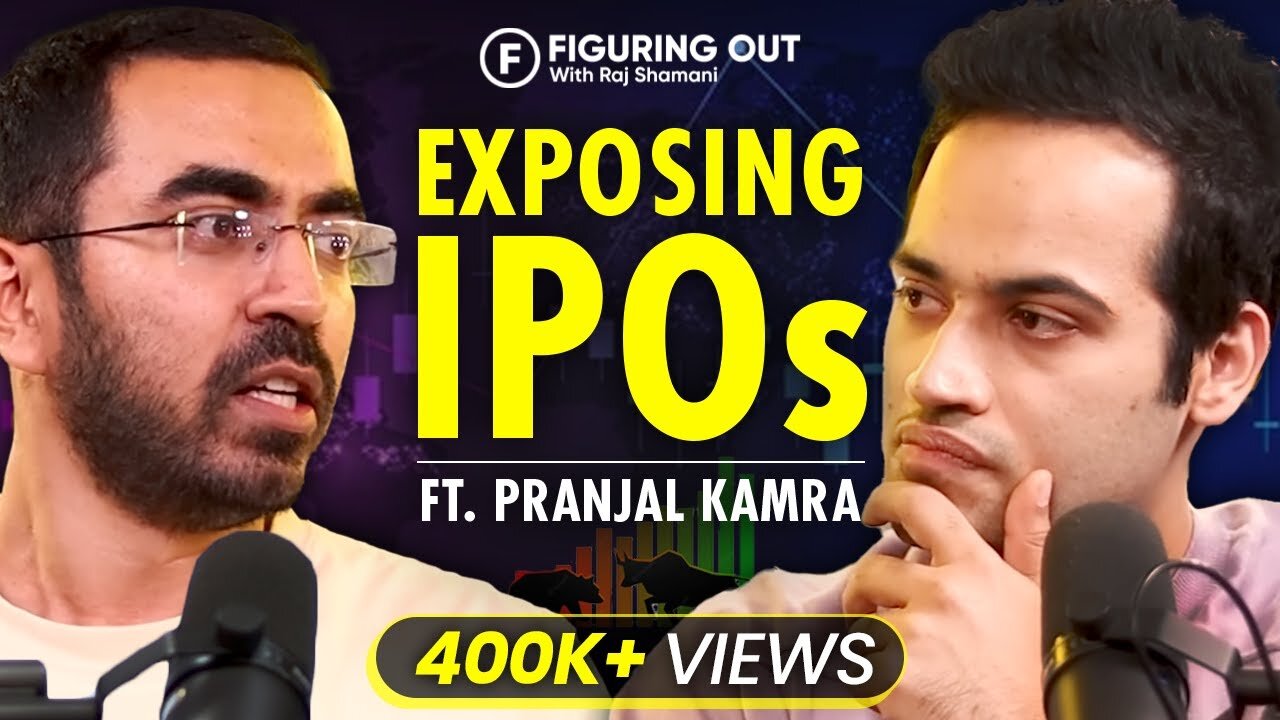 India's TOP Finance Expert @pranjalkamra Shares Secrets - FO 35 | Raj Shamani