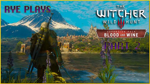 Rye Plays Witcher 3 | Blood and Wine | Vampire Hunting