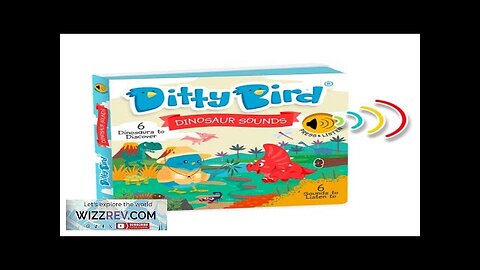 Ditty Birds Dinosaur Sounds Board Book Review