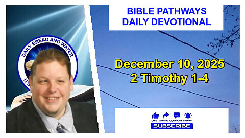 Bible Pathways Daily Devotional Dec 10, 2025