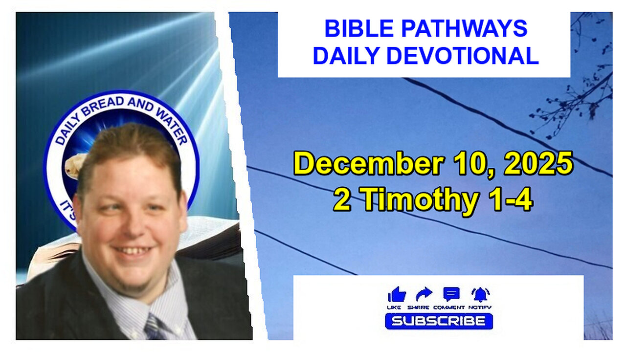Bible Pathways Daily Devotional Dec 10, 2025