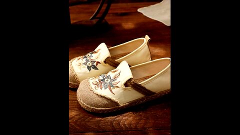 Handmade Linen Espadrilles Loafers