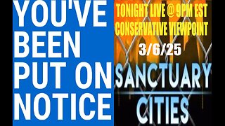 SANCTUARY MAYORS PUT ON NOTICE!! WILL WE SEE THE EPSTEIN PEDO LIST? LIVE TONIGHT AT 9PM EST.