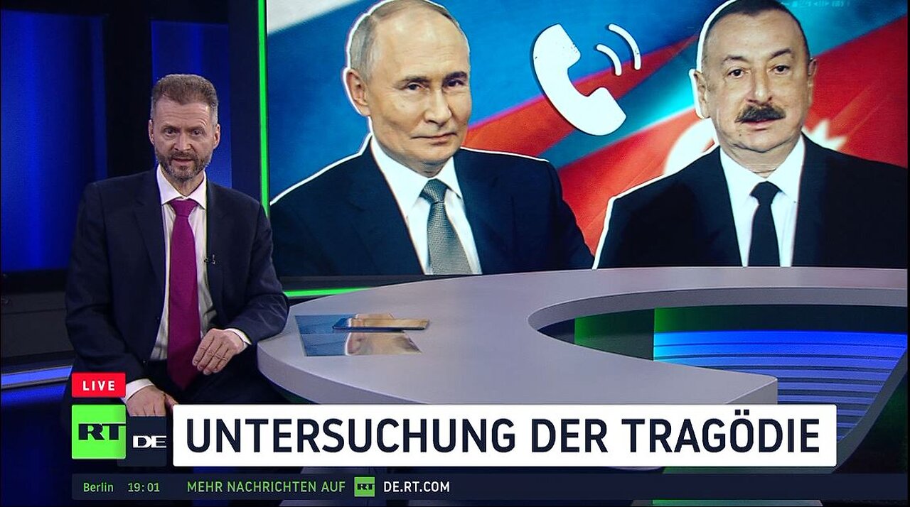 Flugzeugabsturz in Kasachstan: Putin telefoniert mit Alijew