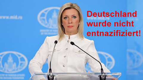 Maria Sacharowa; NATO- BRD Führung plant Angriff auf Russland! #Präventivschläge