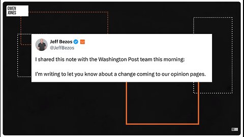 Jeff Bezos ACCIDENTALLY Exposes Western Democracy