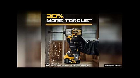 DEWALT 20V MAX XR Impact Driver, Brushless, 1/4", 3-Speed, Bare Tool Only Review