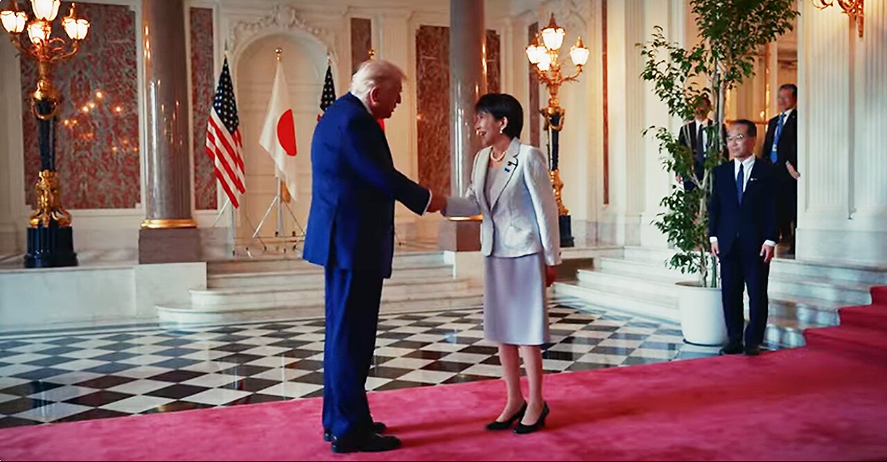 President Trump Visits Japan