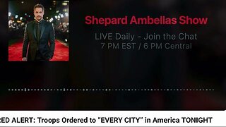 ALERT - Pam Bondi Orders Troops To Every Major City In America