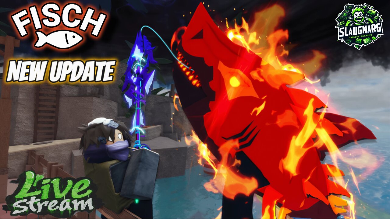 Roblox Fisch: LIVE! Grand Reef Update & Golden Pearl Hunt! 🐠💎